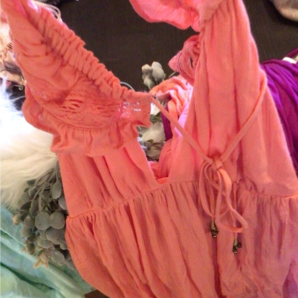 SALE Rare Free People Moonlight Ocean maxi dress - Picture 8 of 10